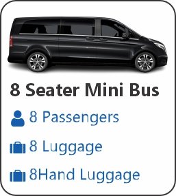 8 seater Mini Bus